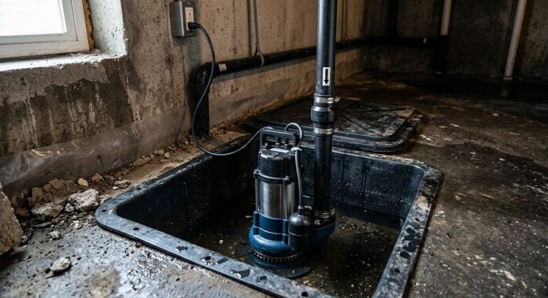 Basement Drainage Installation in Boston, MA
