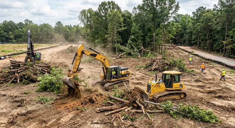 Commercial Lot Clearing in Salt Lake City, UT