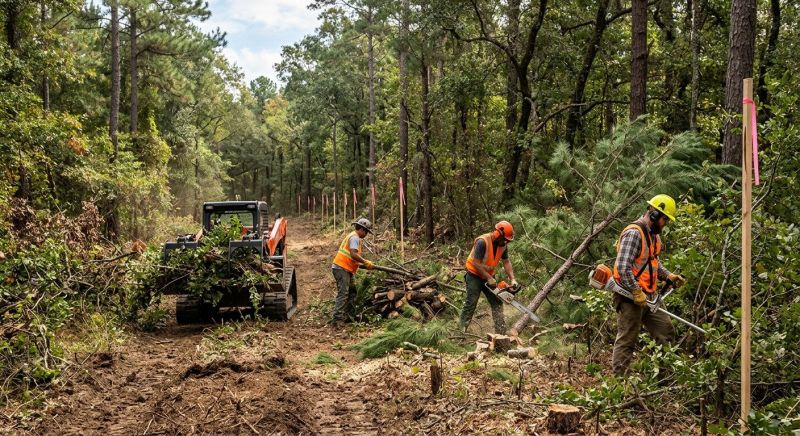 Lakefront Property Clearing in Atlanta, GA