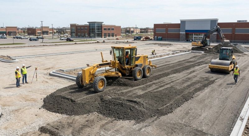 Parking Lot Excavation in Layton, UT