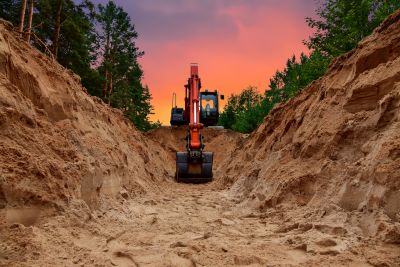 Parking Lot Excavation in Roswell, GA