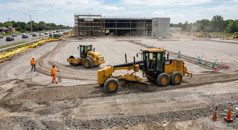 Parking Lot Leveling in Buford, GA