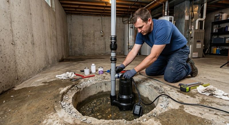 Sump Pump Plumbing in Mobile, AL