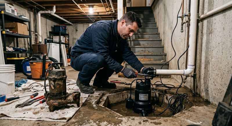 Sump Pump Plumbing in Tuscaloosa, AL