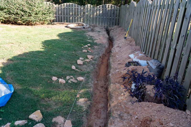Landscaping Trenches